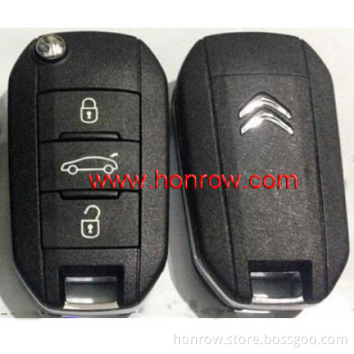 Hot sale products-- Citroen Elysee remote key with 433Mhz